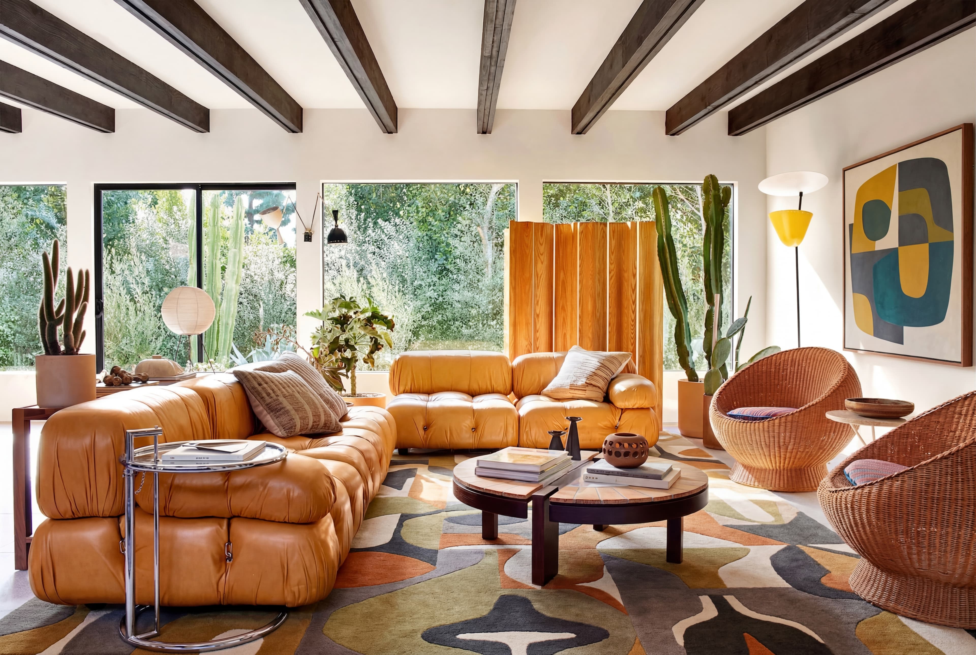 Mid-century staging example