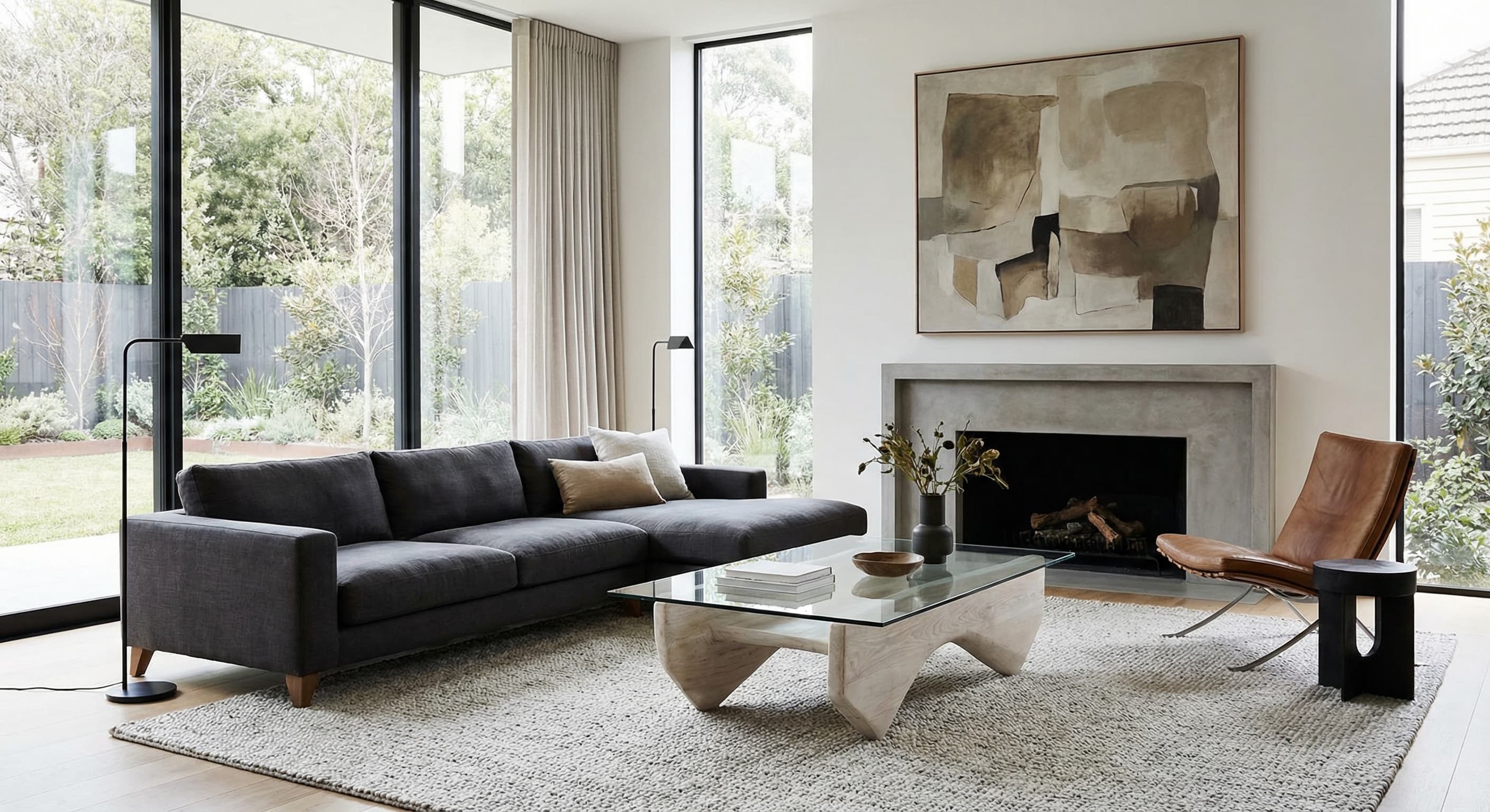 Modern staging example
