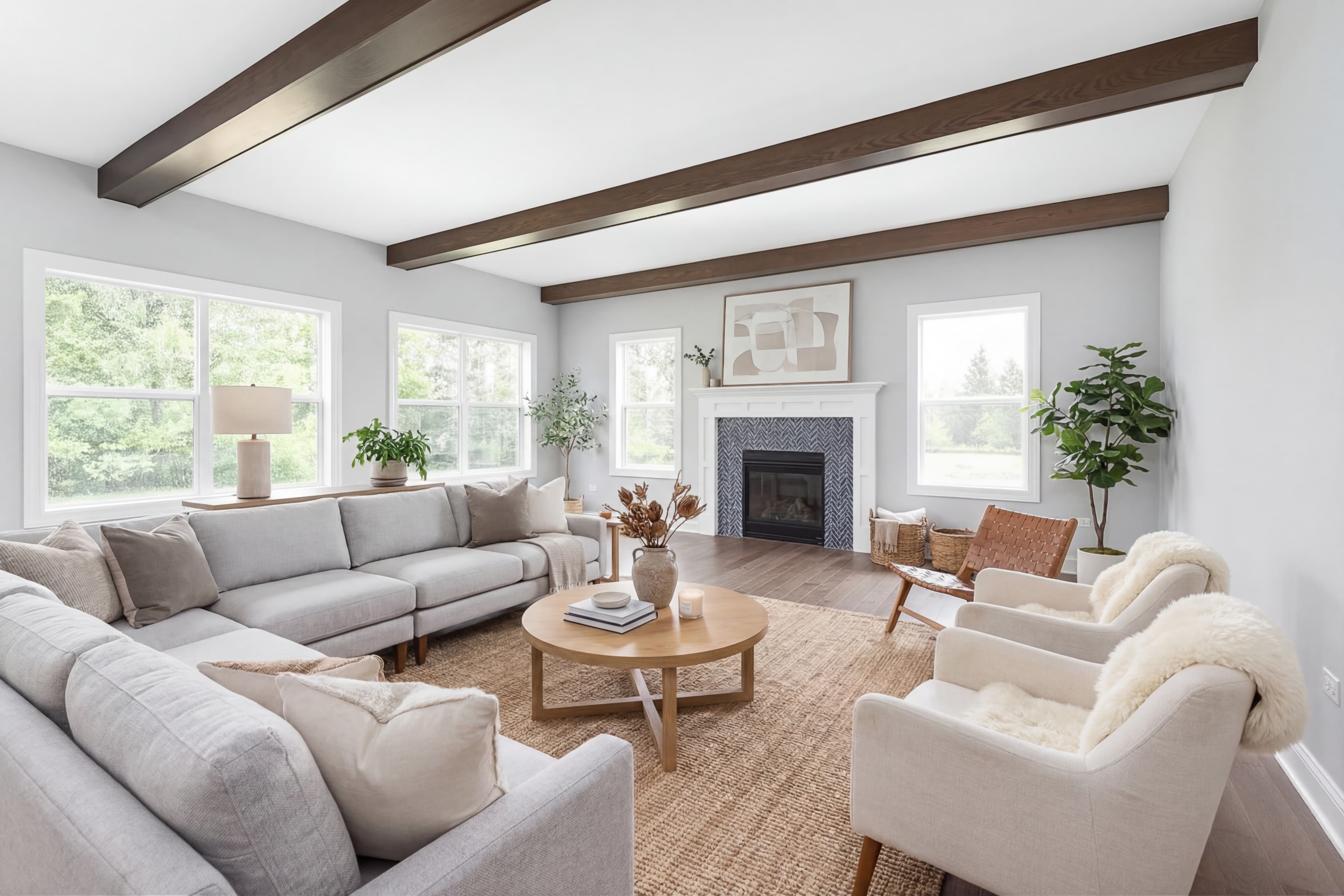 Scandinavian staging example